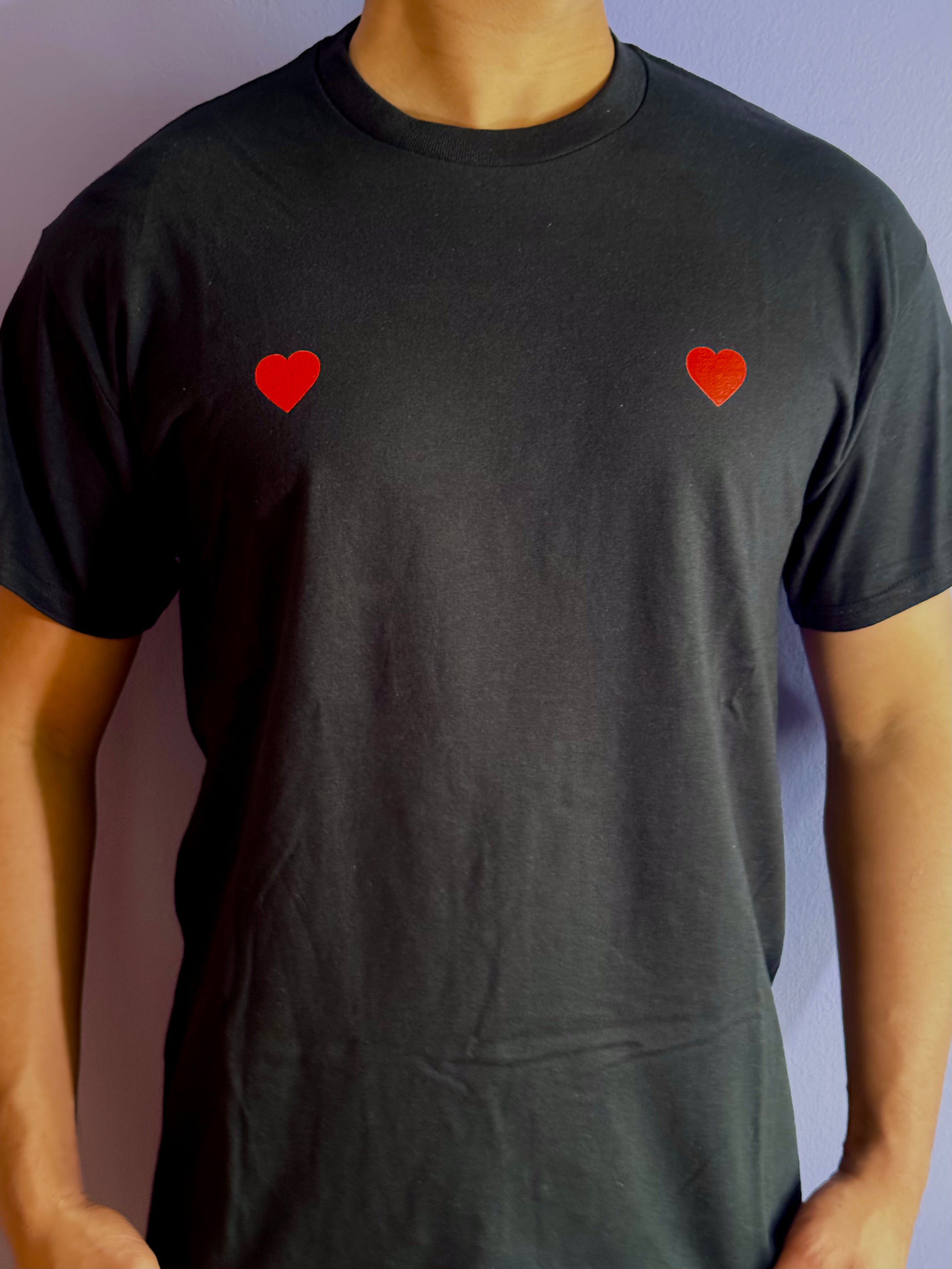 Heart Nipples - T-Shirt